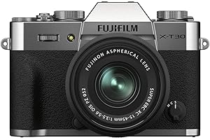 FUJIFILM X-T30 II | FUJINON XC15-45mmF3.5- 5.6 OIS PZ Kit Argento