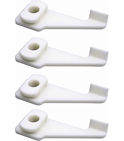 Plafondbevestiging 1-voudig 10067913 geschikt voor IKEA VIDGA plafondmontage reserveonderdelen plafondbeugel wit (2 stuks