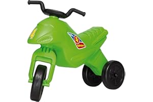 JT-LIZENZEN Dohany Rutscher Motorrad Superbike 4 Medium Kinder Laufrad Lauflernrad grün