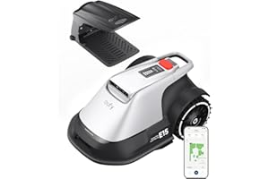 eufy E15 Mähroboter ohne Begrenzungskabel, Keine Signalausfälle, Kein RTK, TrueVision Technologie, Smart-Navigation, Garten bis 800m², Präzisionsrandschnitt, Hindernisvermeidung, App-Steuerung