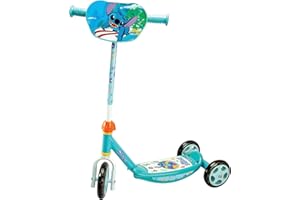 Smoby - Stitch - Patinette 3 Roues - Structure Métal - Guidon Ajustable - Repose-Pied Antidérapant - A Partir de 3 Ans - Poids Maximum 20 Kgs