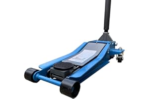 LiftMaster 3 Ton Heavy Duty Ultra Low Profile Steel Floor Jack with Quick Lift