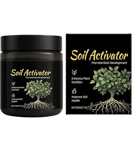 Activador De Suelo Natural – 60 G, Abono Con 40+ Microelementos, Mejora PH, Aireación Y Estructura Del Suelo, Ideal Para Legumbres, Flores, Frutales Y Plantas De Interior