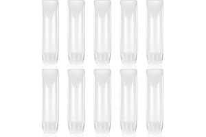 YBEATY 10 szt. biała 29 ml pusta butelka do wyciskania do napełniania tubki pasty do zębów pojemniki podróżne plastikowe szczelne dozowniki do płynów kosmetyki makijaż toaletka szampon odżywka balsam