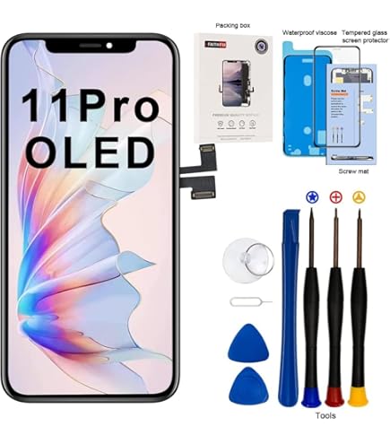 Schermo Iphone 13 Display LCD OLED Premontato Per IPhone 13, Con - Foto 5