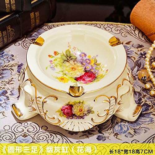 Fruit Fruit Dish Towel Box Ceramic Ashtray,18*7Cm,O