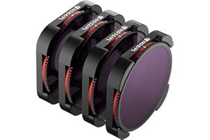 Freewell Bright Day - Serie 4K - Filtri 4Pack Compatibile con Hero12, Hero11, Hero11 Mini, Hero10, Hero9 Nero