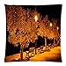 Produktbild Custom Pillowcase DIY Fashion classic POP City street benches lights park evening Pillowcases Pillowslips Roomy in Size 20
