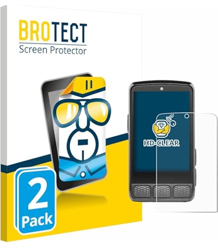 Brotect Glass Screen Protector Film Compatible With Wahoo Elemnt Roam 2 (3 Pack) - Glass-Foil 9H Protection [Scratch Resistant, High Clarity - View #8