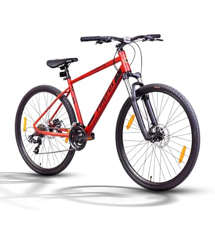 Schwinn Phocus 1500 Flat Bar Sport Fitness Hybrid Bicycle, Featuring 19-Inch/Large Aluminum Step-Over Frame and Mechanical Disc Brakes with Shimano 24-Speed Drivetrain and 700c Wheels, Matte Grey Sports, Fitness &