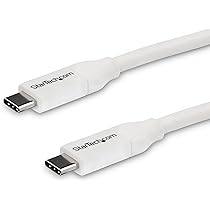 Cavo Usb-c Maschio/Maschio Gestione Attiva Corrente Fino A 5a 100 Watt Con E Mark Colore Nero Mt 15 Per Ricarica E Dati