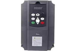 ELPRICO 9000-3T-01100G Controlador de frecuencia variable, Inversor VFD de CA de 11KW 380V, Inversor de frecuencia mini universal trifásico Controlador PID incorporado