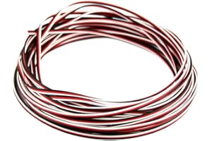 OliYin 50 feet 22AWG Servo Cable 3p Line For Futaba JR RC Servo Hobby Model Aircraft Model Wiring Wholesale Price 60 corex0.08mm