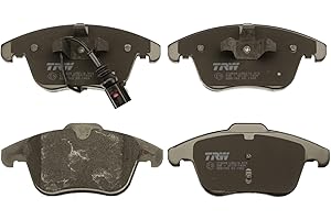 TRW GDB1762 Plaquettes de Frein Kit de 4 pour Volkswagen Tiguan/Tiguan LIMITED (5N_) 2007-2018 Essieu Avant et Autres Véhicules