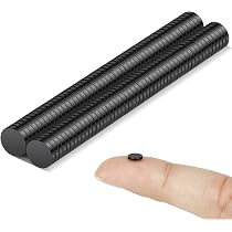 Wukong Aimants En Néodyme Puissants 6x3mm - Lot De 100 Petits Aimants Forts Pour Frigo, Artisanat Et Bricolage