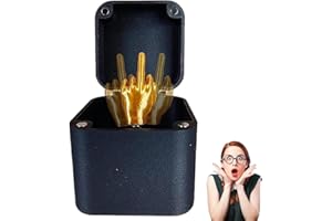 KEWUF dito medio, Scatola Regalo con Dito Medio, Middle Finger Box, Dito Medio in Una Scatola Regalo Sorpresa, Regali Divertenti, Decorazione per Scrivania e Casa, Ufficio