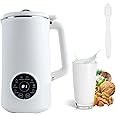 Nut Milk Maker Machine,Soy Milk Maker,1L Soup Maker with LED Display,Milky Plant Machine with Timer|auto-Clean|Filter Free|Keep Warm,for Homemade Soy Almond Plant Oat Milks,Milkshake,Porridges