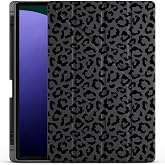 Coverzone Samsung Galaxy Tab S9 Fe/S10 Fe/S10 Lite ile uyumlu &Ouml;zel Tasarım Leopar Desenli Tablet Kılıf ve Kılıfı Kalem Koyma 