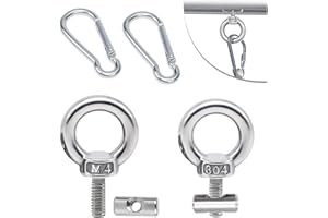 GMMG Lot de 2 Arrêts de Rail D'auvent Butoirs D'auvent Kit de Blocage avec 2 mousquetons pour Rail de Fixation V VV Caravane Camping Car Bateau