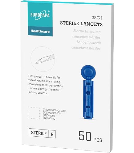 Boîte De 100 Lancettes De Sécurité Stériles Beurer Pour Glucomètre - Réf. 457.41