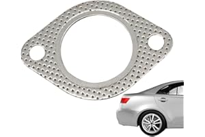 Genikeer 1,5-3,0-Zoll Auspuffdichtung | Dichtungspad Ersatz-Auspuffdichtungen | Auspuff Dichtung Verstärkter Rohr Dichtung Für Fallrohr-Auspuffrohre, Fahrzeugmodifikation