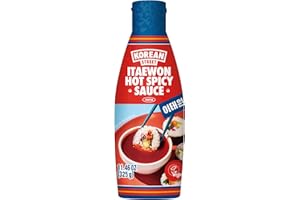 [Korean Street] Salsa de Chile auténtica Coreana (325g) - Salsa Picante, asiática multifuncional(Dulce y Picante), ideal para salsa de mesa - Hecha en Corea, Vegetariana, sin MSG