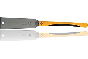 AUGUSTA HECKENROSE Augusta-Heckenrose Sierra japonesa Ryoba - sierra tradicional con mango ergonómico de plástico de 2 componentes - corte de diamante por tres lados - dentado especial para cortes finos en madera