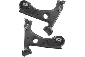 XYZ Parts Front Lower Suspension Wishbones Control Arms Compatible with Fiat Grande Punto 2006-2011 Pair Drivers Side Right Hand & Passengers Side Left Hand UK Replacement