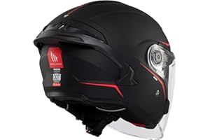 MT Helmets Cosmo SV – Casco Moto Jet Sport con Visor Solar Retráctil, Pantalla de Extracción Rápida Patentada, Interior Lavable y Preparado para Intercomunicador UCS | Homologado ECE 22.06 & DOT
