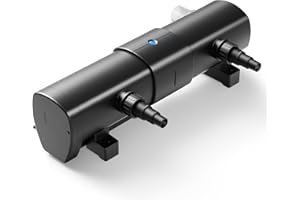 SunSun CUV-2110 Stérilisateur Clarificateur bassins/étang - débit Max. 8000 l/h - avec Lampe Rayons UV-C 110 W - pour Poissons et Plantes Aquatiques - Cours d’Eau en hélice