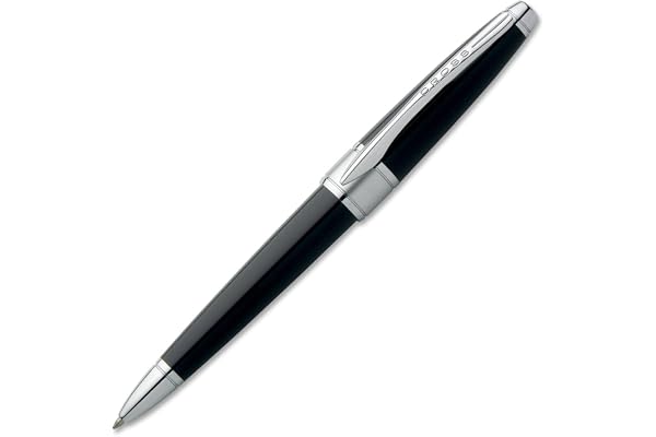 Cross Apogee Stylo Bille Laque Noire