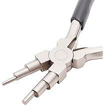 Pinza Per Anelli 6 In 1 Beadthoven - Per Fili Di Rame, Con Misure 3-10mm, Con Filo Incluso - Foto 6