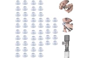 LABDIP Faucet Leak-Proof Sealing Gasket, Silicone Raw Material Belt, Heavy Duty Hose Sealing Washer, Leak-Proof Silicone Plug for Faucet Triangle Valve, Rubber Hose Sealing Washer