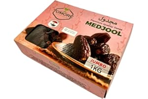 MERWY Tomore Egyptian Premium Juicy Medjool Dates Class A Fresh Dates and dried fruit Sustainably Grown and Hand-Picked All Natural, No Added Sugar, Free from Additives Ramadan gift 900g (Jumbo)