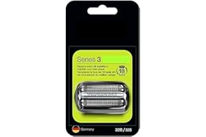 SUBRAZRP Tête De Rechange for Rasoir Et Lame 32B, Compatible avec Braun Series 3 32B 3000s, 3010s, 3040s, 3050cc, 3070cc, 3080s(1pcs)