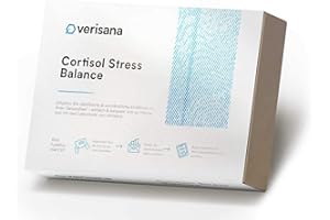 Cortisol Tagesprofil – Hormontest bei Erschöpfung, Stress & Burnout – Messung Ihrer Cortisolwerte über den Tag (5x) | Hormonspeicheltest – Verisana