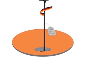 PureMounts PM-SOM-060 Supporto compatibile con SONOS ONE e SONOS PLAY: 1 ™, altezza: 716 mm, gestione cavi integrata, capacità di carico: 3 kg, nero