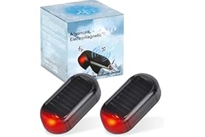 Vibbang 2 Stück Scheibenenteiser Auto, Enteiser Auto, Elektromagnetischer Enteiser Auto, Tragbare Kinetische Molekularheizung, Instrument zum Entfernen von Schnee Windschutzscheibe Snow Removal