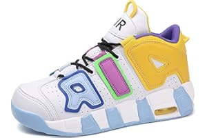 33Y Zapatillas de Deportes Hombre Mujer Zapatos Deportivos Air More Uptempo para Correr Calzado Baloncesto Sneakers Gimnasio Casual