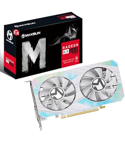 SOYO AMD Radeon RX580 8GB Graphics Card, GDDR5 256 Bit Video Card