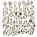 Produktbild KING DO WAY 70 Stueck Retro schluessel Antiken vintage alt Bronze Anhaenger dekor Schluessel Schmuck Anhaenger Deko Fuer Halskette Kette