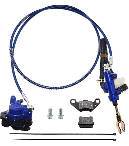 Hydraulic Brake Caliper Master Cylinder Assembly For 8" -12" Go Kart Golf Cart E - Foto 9