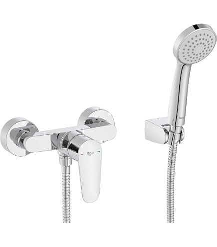 Robinet De Lavabo Roca Victoria Plus - Mitigeur Étagère Avec ColdStart - Chromé - A5A324FC00