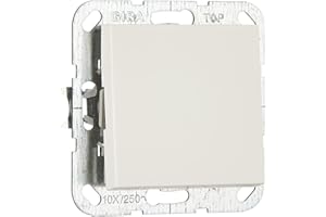 Gira 12627 012627 Sistema de Interruptor pulsador 55 Blanco Puro Mate