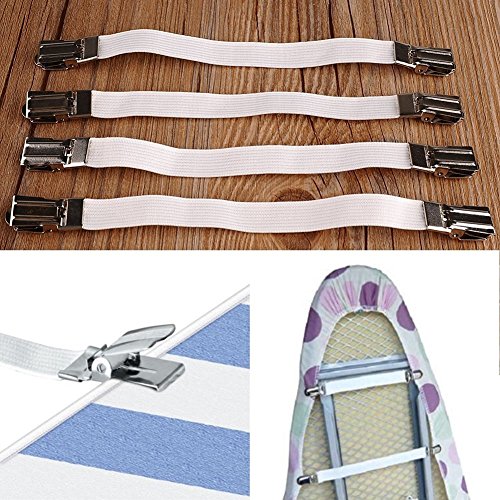 Bett Blatt gurthalteband Greifer Strapse/Bügelbrett Bezug gurthalteband/Spannbettlacken Halter/Bed Sheet Gurt Mehrzweck - 2