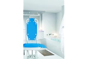 Identités, Galapagos - Sollevatore da bagno confortevole integrale, migliora la mobilità, schienale reclinabile, motorizzato, leggero, installazione senza attrezzi, peso massimo supportato di 140 kg