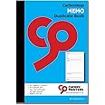 Cherry Carbonless Memo Duplicate Book | A5 (148mm x 210mm) | 50 Perforated Sets | Made in The UK