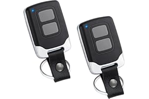 pepape 2 sztuki pilota garażowego do stali znormalizowanej Crawford EA433 2KS, EA433 2 KM, RCU 433-2K, RCU 433-4K, N002800, kompatybilny ze stali standardowej Entrematic 433,92 otwieracz do bramy