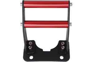 ZUNATE Support de Pied Arrière de Scooter, Support de Pied Arrière de Scooter en Alliage D'aluminium pour KUGOO M4/pour KUGOO Kirin M4, Marchepied de Scooter électrique M4 Pro