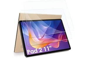 Hianjoo 2 szt. Ochraniacz ekranu kompatybilny z Xiaomi Redmi Pad 2 11", ochraniacz ekranu tabletu Szkło hartowane Wygaszacz ekranu [9H Twardość wysoka przejrzystość]